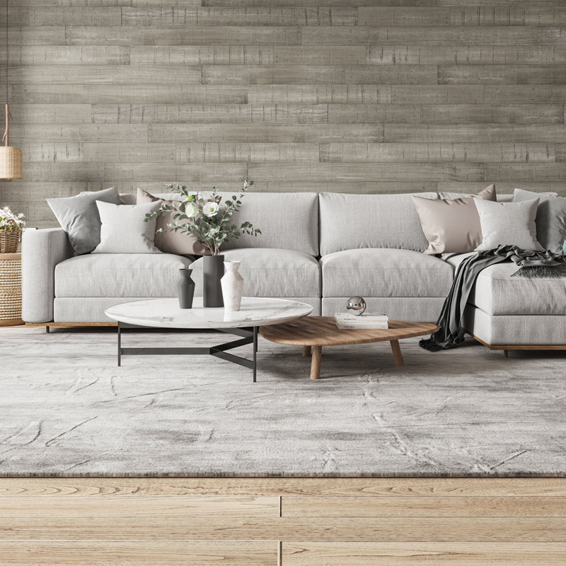 Art3d 5" x 47" Peel and Stick Engineered Wood Wall Paneling Wayfair